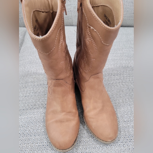 Cognac Dolce Vita Lorde Cowboy boots size1 - Picture 6 of 12
